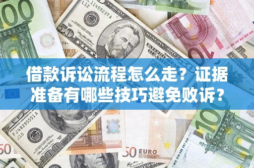 济南借款诉讼流程怎么走？证据准备有哪些技巧避免败诉？