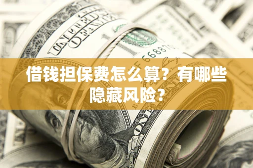 济南借钱担保费怎么算？有哪些隐藏风险？