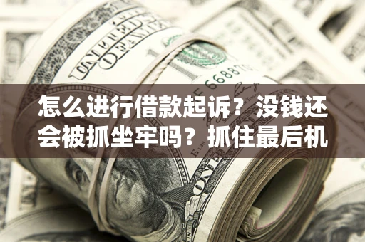 济南怎么进行借款起诉？没钱还会被抓坐牢吗？抓住最后机会！