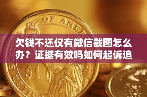 济南欠钱不还仅有微信截图怎么办？证据有效吗如何起诉追回欠款？