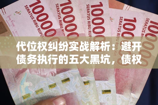 济南代位权纠纷实战解析：避开债务执行的五大黑坑，债权人必看指南