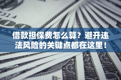 济南借款担保费怎么算？避开违法风险的关键点都在这里！