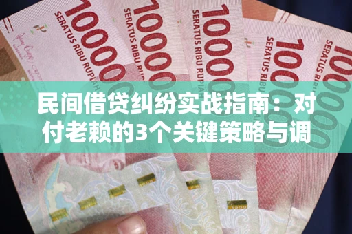 济南民间借贷纠纷实战指南：对付老赖的3个关键策略与调解盲区解析