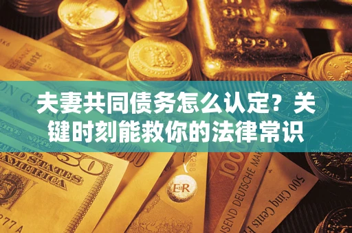 济南夫妻共同债务怎么认定？关键时刻能救你的法律常识