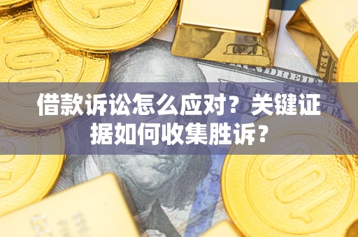济南借款诉讼怎么应对？关键证据如何收集胜诉？